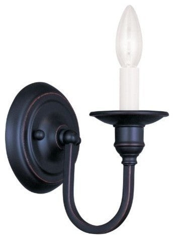 Livex Lighting 1 Light Olde Bronze Wall Sconce - 5141-67