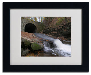 'Monotonous Beauty' Matted Framed Canvas Art by Monica Fleet