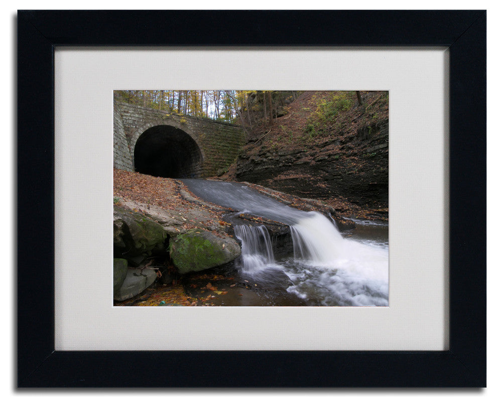 'Monotonous Beauty' Matted Framed Canvas Art by Monica Fleet