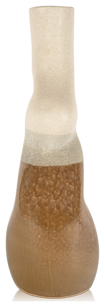 Malone Ceramic Floor Vase, Small