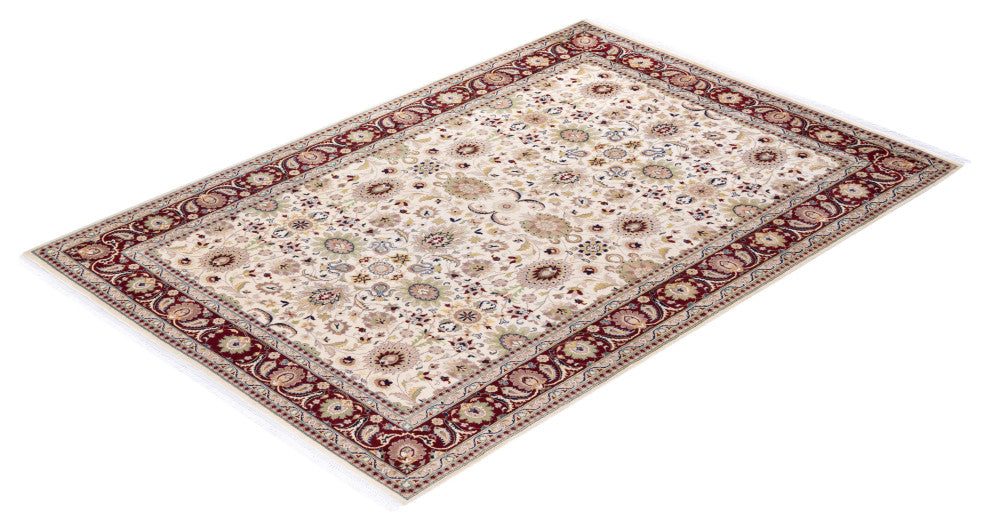 MOGUL, Hand Knotted Area Rug 9' 2" X 6' 4"