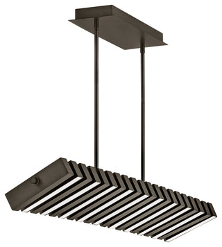 Fredrick Ramond Stitch Medium Adjustable Led Linear, Painted Black Oxide
