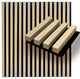 Acoustic Wood Wall Panels | Soundproof Paneling For Wall Decor, Pine, Sample, Acoustica Slim