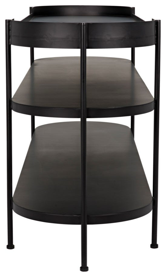 NOIR Furniture - Cassio Console, Black Metal - GCON321MTB