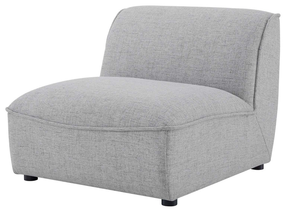 Sofa, Fabric, Gray, Modern, Living Lounge Room Hotel Lobby Hospitality