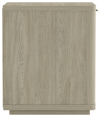 Manhattan Comfort Evelyn Nightstand, Natural, Single