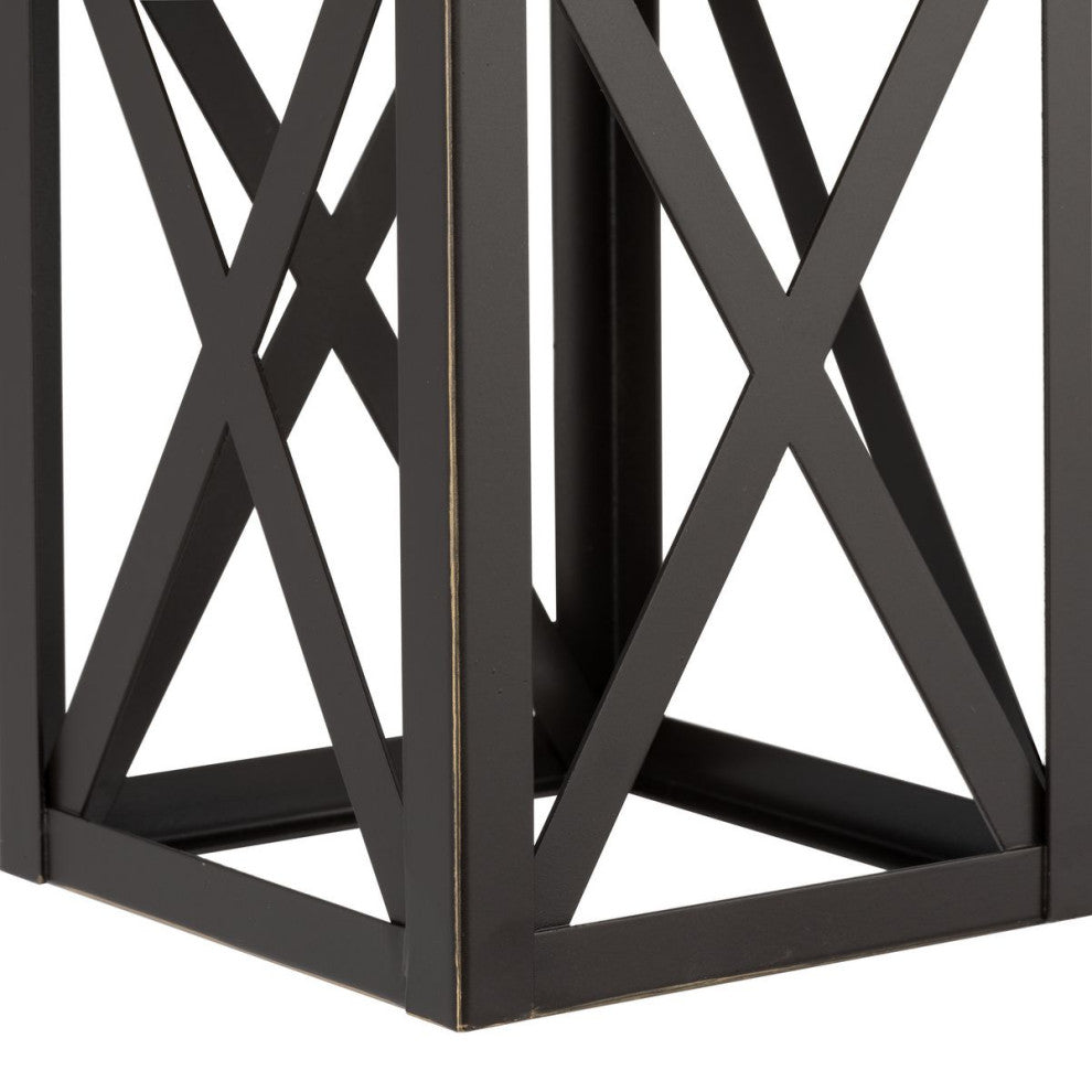 Birkdale Collection 23-1/2, 1-Light Black Dark Sky Outdoor Large Wall Lantern