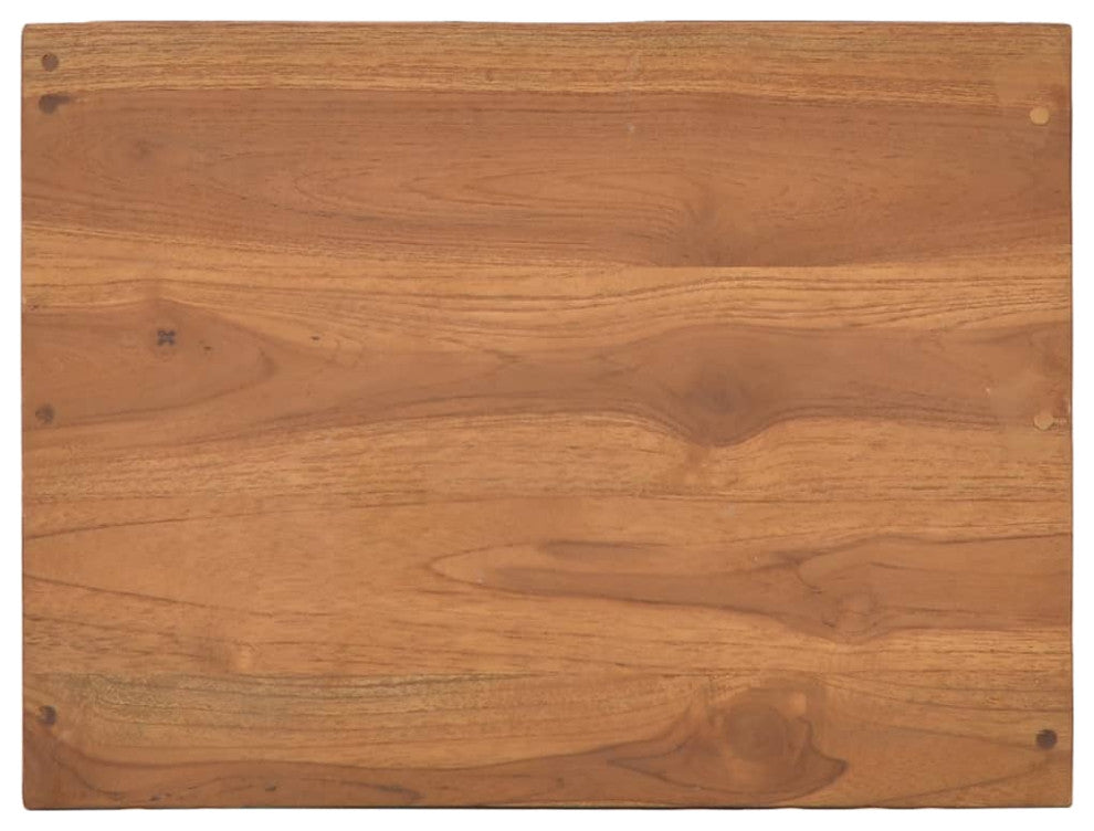 Vidaxl Storage Cabinet 15.7"x11.8"x29.9" Solid Teak Wood