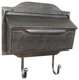Contemporary Horizontal Mailbox, Swedish Silver