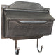 Contemporary Horizontal Mailbox, Swedish Silver