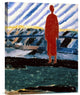 "A Red Figure" Stretched Canvas Giclee by Kazimir Malevich, 17"x22"