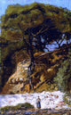 Paul-Camille Guigou Washerwoman at the Foot of a Large Pine Tree