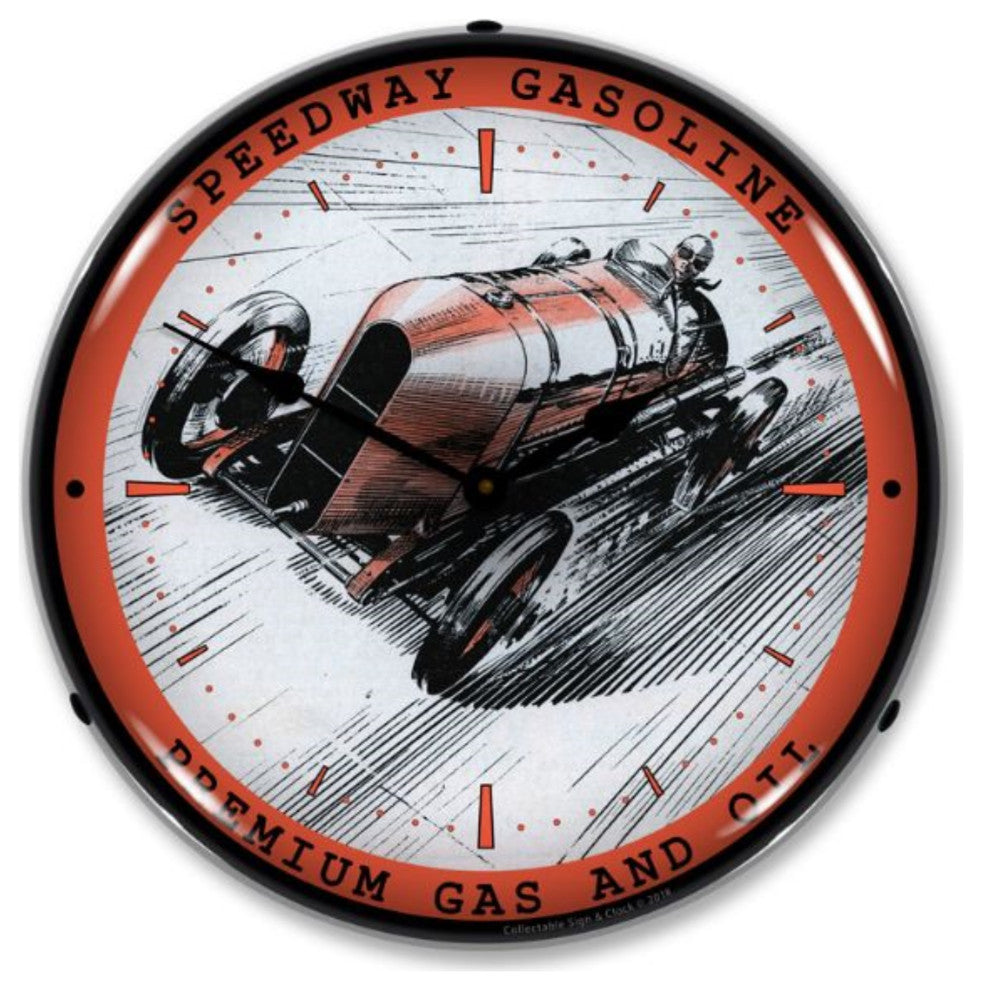 1806850 Speedway Gas Clock