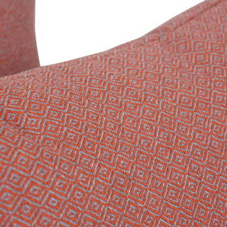 17" Jacquard Throw Pillows With Inserts, Set of 4, Hazeltsb Paprik