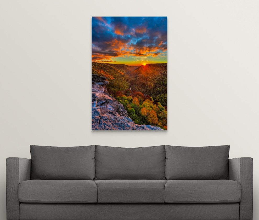 "Lindy Point" Wrapped Canvas Art Print, 32"x48"x1.5"