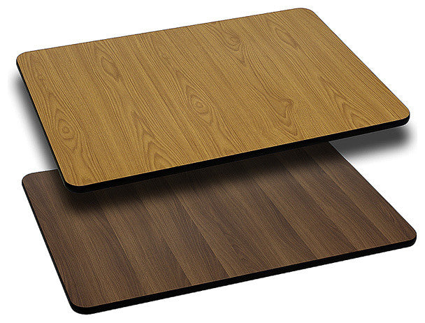24"x30" Rectangular Table Top With Reversible Laminate Top