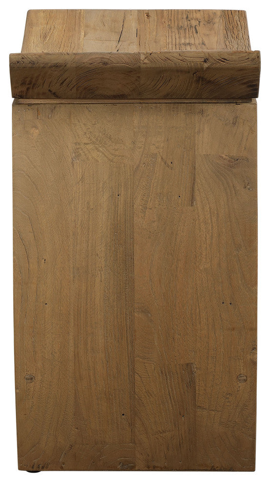 Uttermost Connor Modern Wood Counter stool