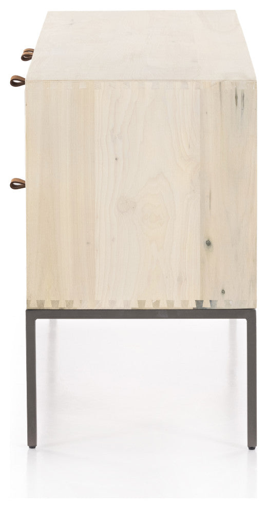 Trey Media Console, Dove Poplar