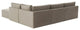 Willow Taupe Modular RAF Sectional
