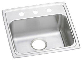 LRAD191855OS4 Lustertone Classic Stainless Steel 19" x 18" Drop-in ADA Sink