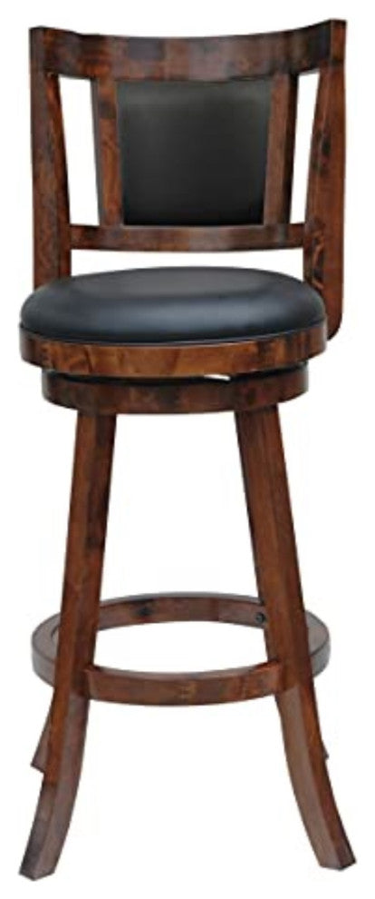 29" Avianna Bar Stool, Walnut