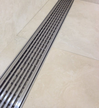 LUXE Wedgewire Linear Drain, 40"