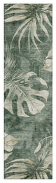 Machine Washable Indoor/Outdoor Chantille ACN1887 Fern 2'3" x 7'6" Runner Rug