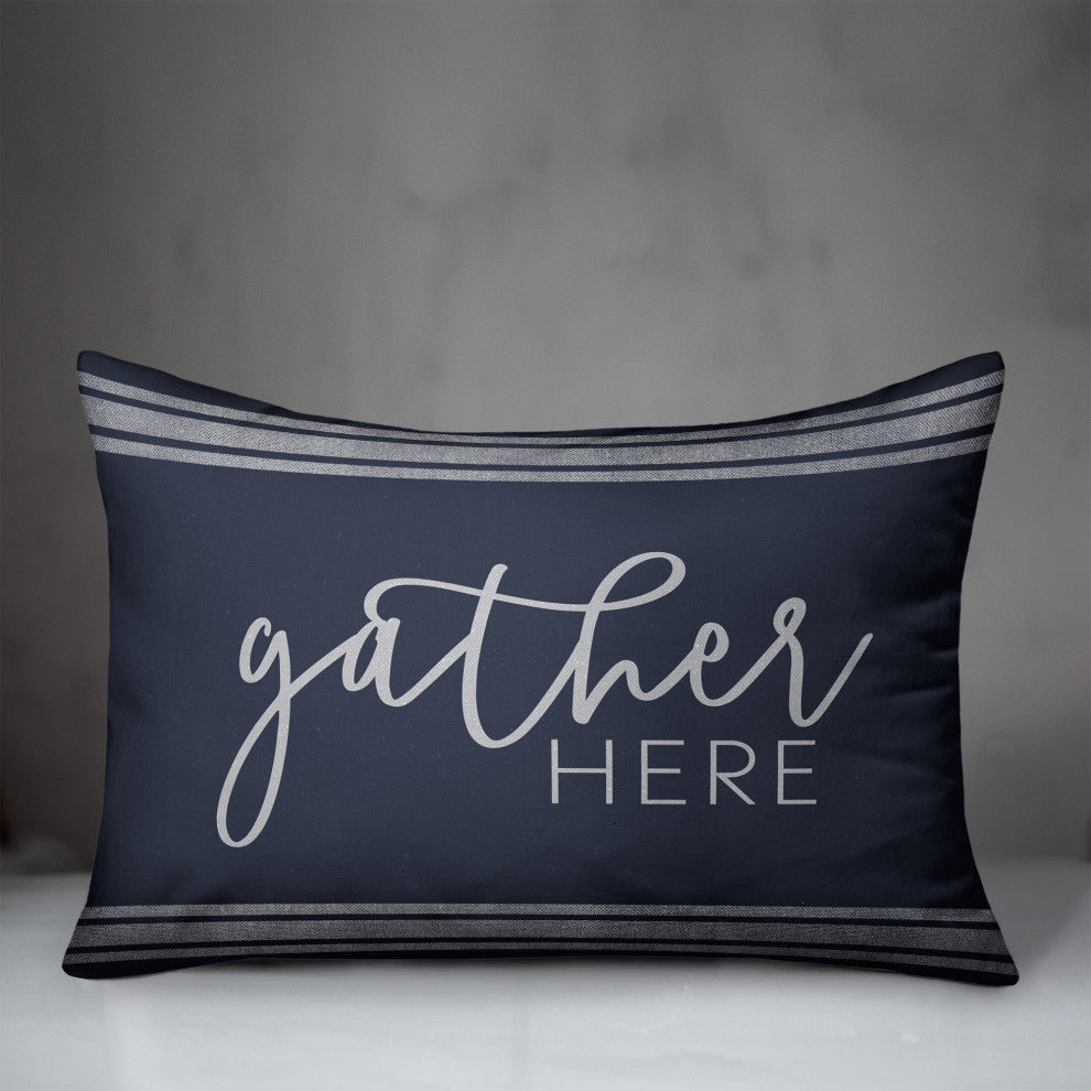 Gather Here 14x20 Spun Poly Pillow