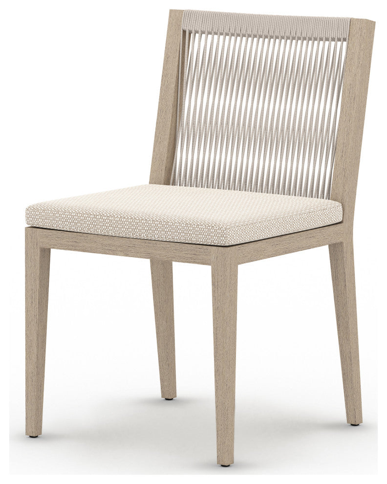 Sherwood Outdoor Dining Chair-Brown/Sand