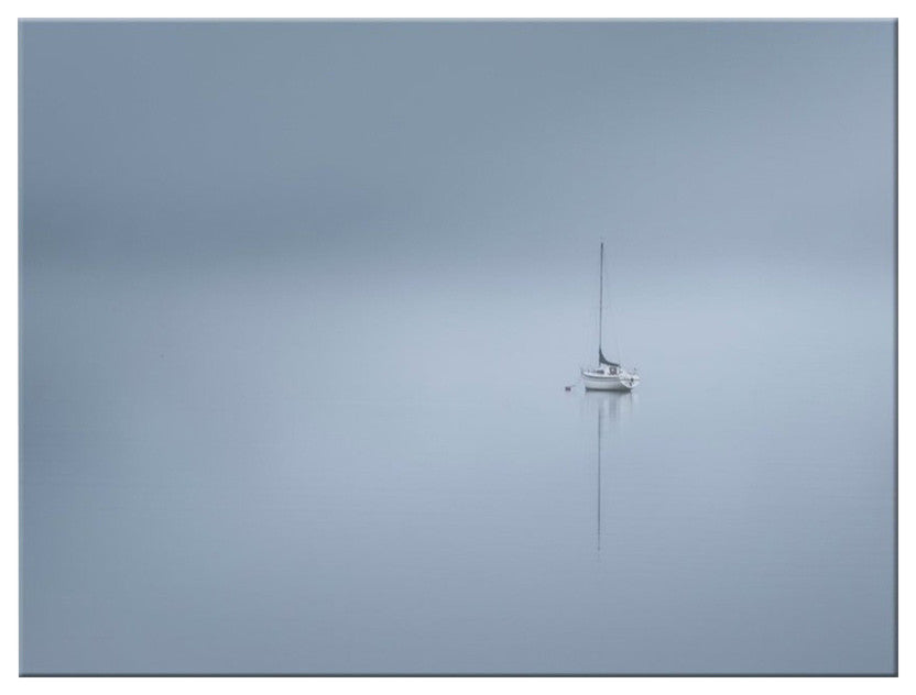 The Lonesome Boatman'' Canvas Wall Decor