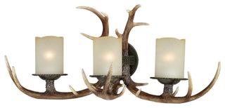 Vaxcel Lighting W0046 Yoho 3 Light Wall Sconce - Black Walnut