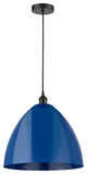 Innovations 616-1P-BK-MBD-16-BL-LED 1-Light Mini Pendant, Matte Black