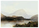 "The Hills of Loch Lomond" Digital Paper Print by Alfred de Breanski, 32"x23"