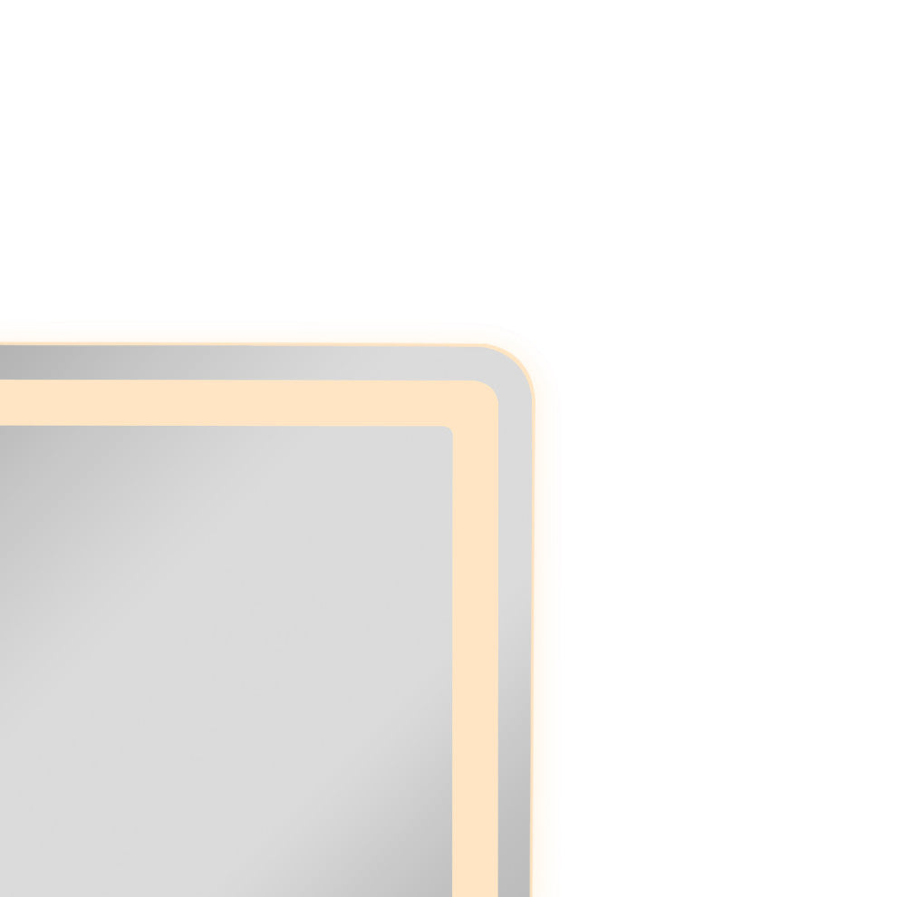 CHLOE Lighting SPECULO Back Lit LED Mirror 4000K, Warm White, 24"