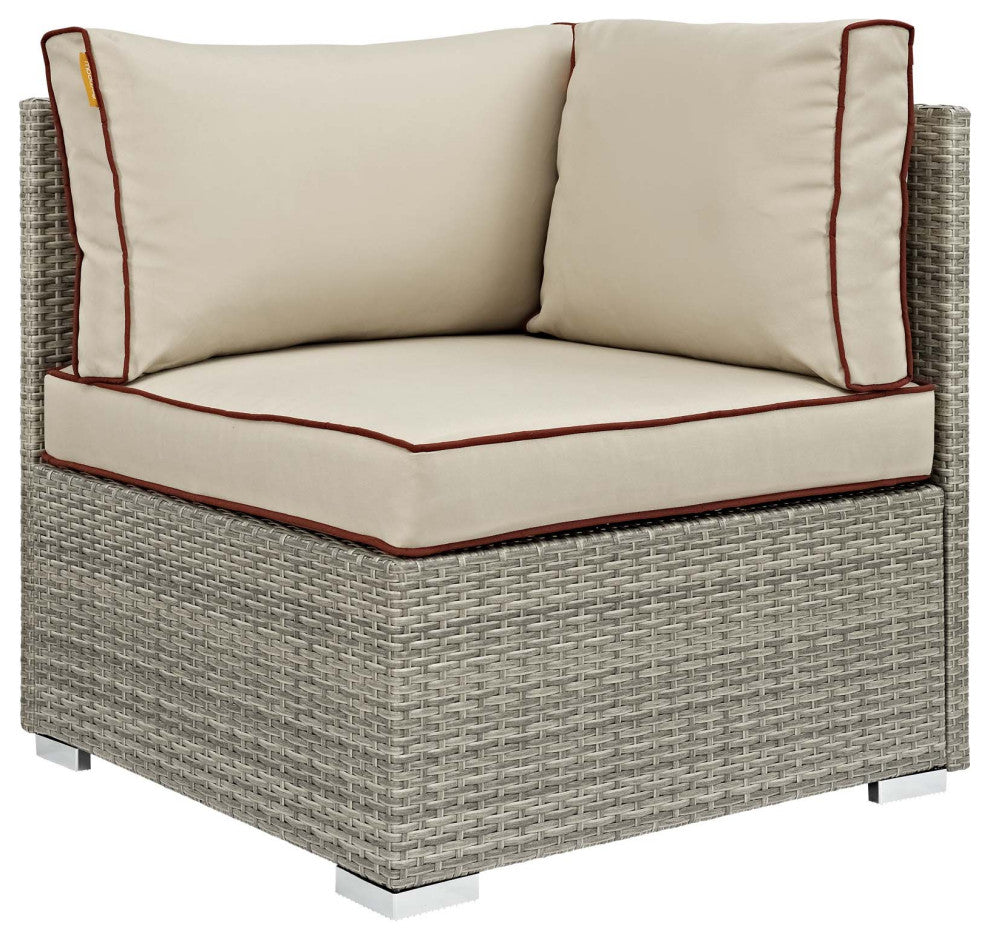 Repose 6 Piece Outdoor Patio Sectional Set by Modway