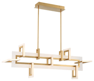 Inizio 1-Light 16.25" Chandelier, Gold