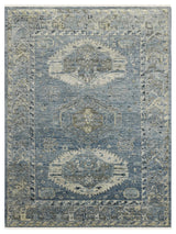 Willow Mesa Area Rug, Blue, 8' x 10', Tribal