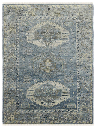 Willow Mesa Area Rug, Blue, 8' x 10', Tribal