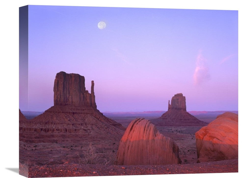 "East And West Mittens, Monument Valley, Arizona" Artwork