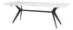 Daniele White Ceramic Dining Table, HGNE273