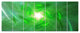 Light Green Fractal Whirlpool, Abstract Wall Art Canvas, 83"x32", 7 Panels