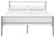Gray Alina Full Platform Bed Frame