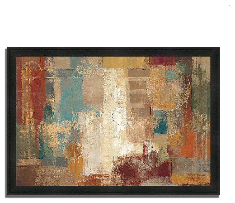 "Oriental Trip" By Silvia Vassileva, Framed Painting Print, Ready To Hang