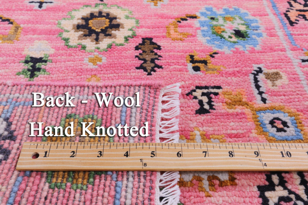2' 7" X 12' 0" Turkish Oushak Handmade Wool Runner Rug - Q15904