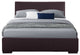 Brown Platform Twin Bed