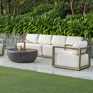 Uttermost Remsen Outdoor Gray Sofa