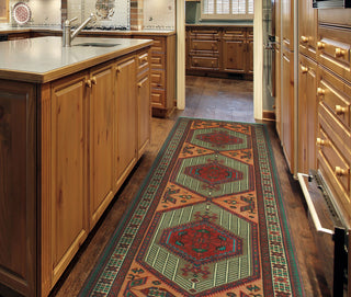 Fine Vintage Distressed Amanda Burgundy/Brown Runner, 3'3x10'6