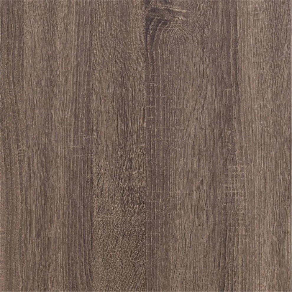 Pemberly Row Farmhouse Wood Eastern King Panel Bed in Barrel Oak