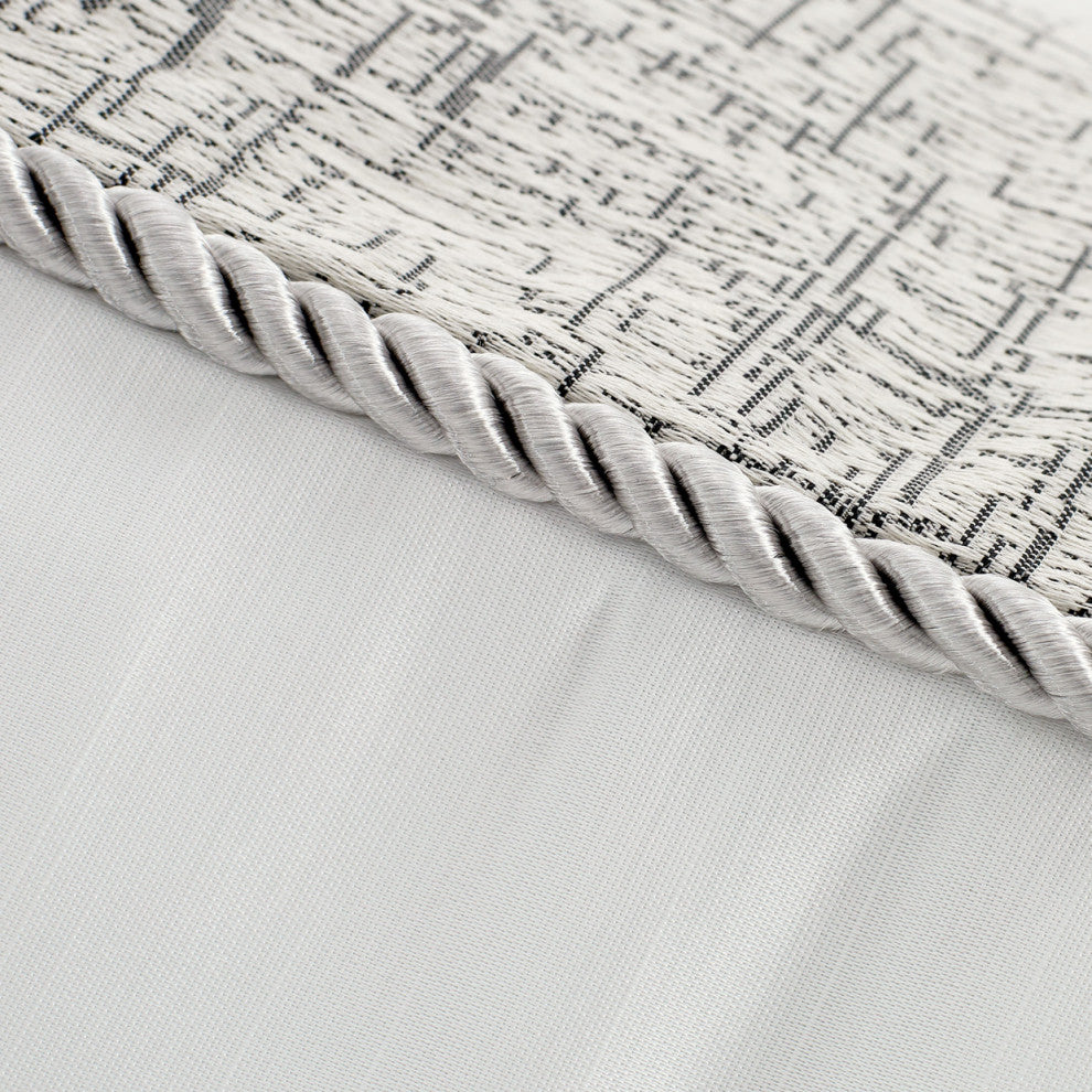 Newport 9-Piece Queen Comforter Set, Platinum