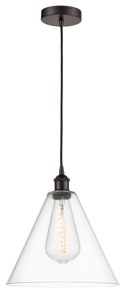 Innovations 616-1P-OB-GBC-122-LED 1-Light Mini Pendant, Oil Rubbed Bronze